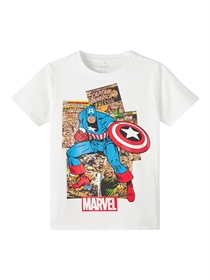 NAME IT Marvel T-shirt Bright White